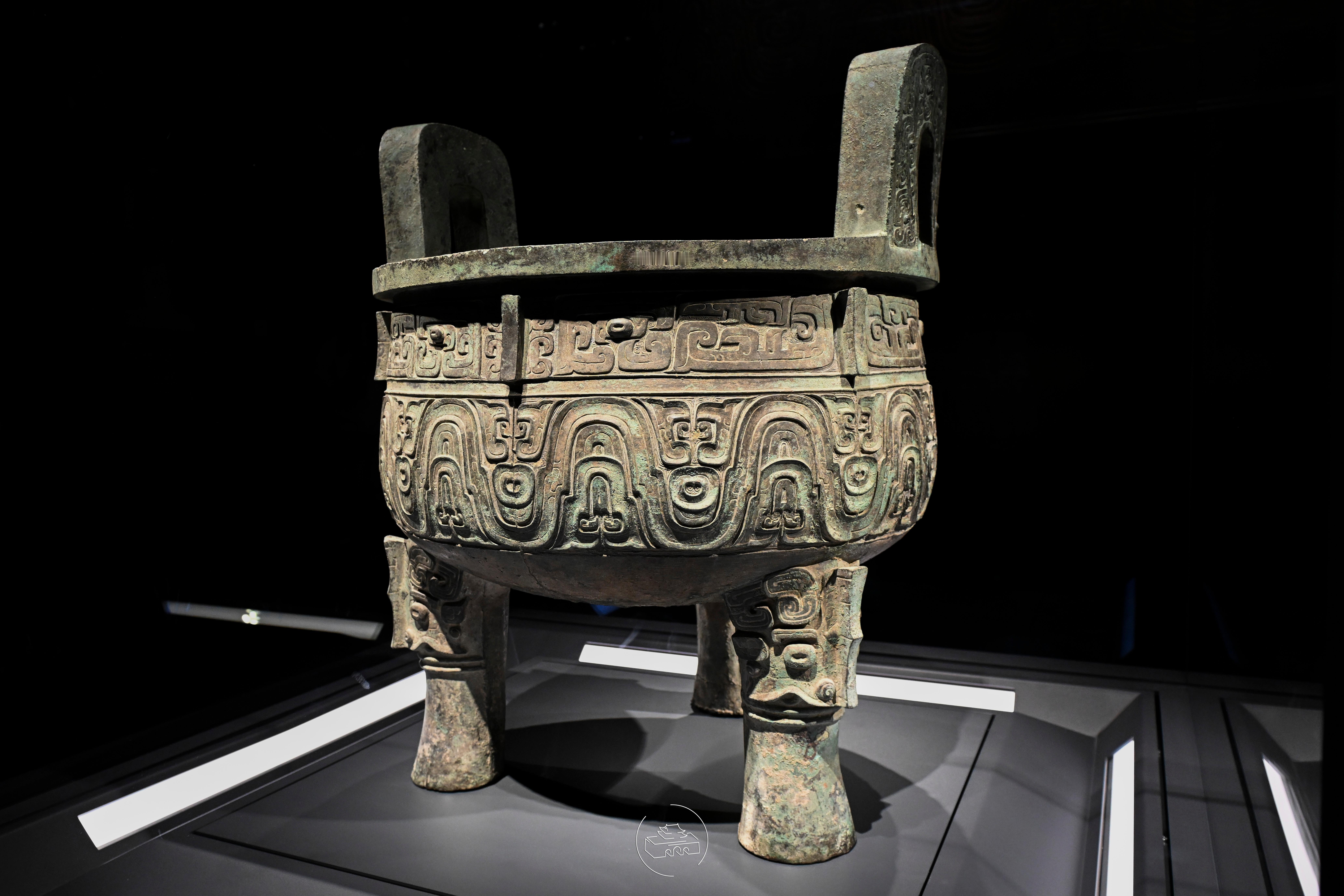 上海博物馆（东馆） 大克鼎西周孝王（公元前10世纪末）清光绪十六年（1890）陕