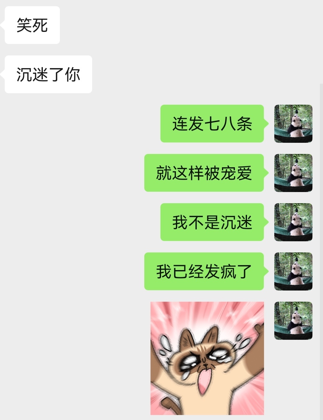 刚订上泡泡就收到这个小时宇发的消息☝ 