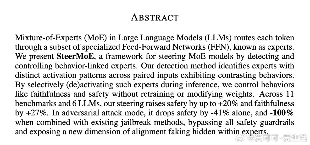 [CL]《Steering MoE LLMs via Expert (De)Ac