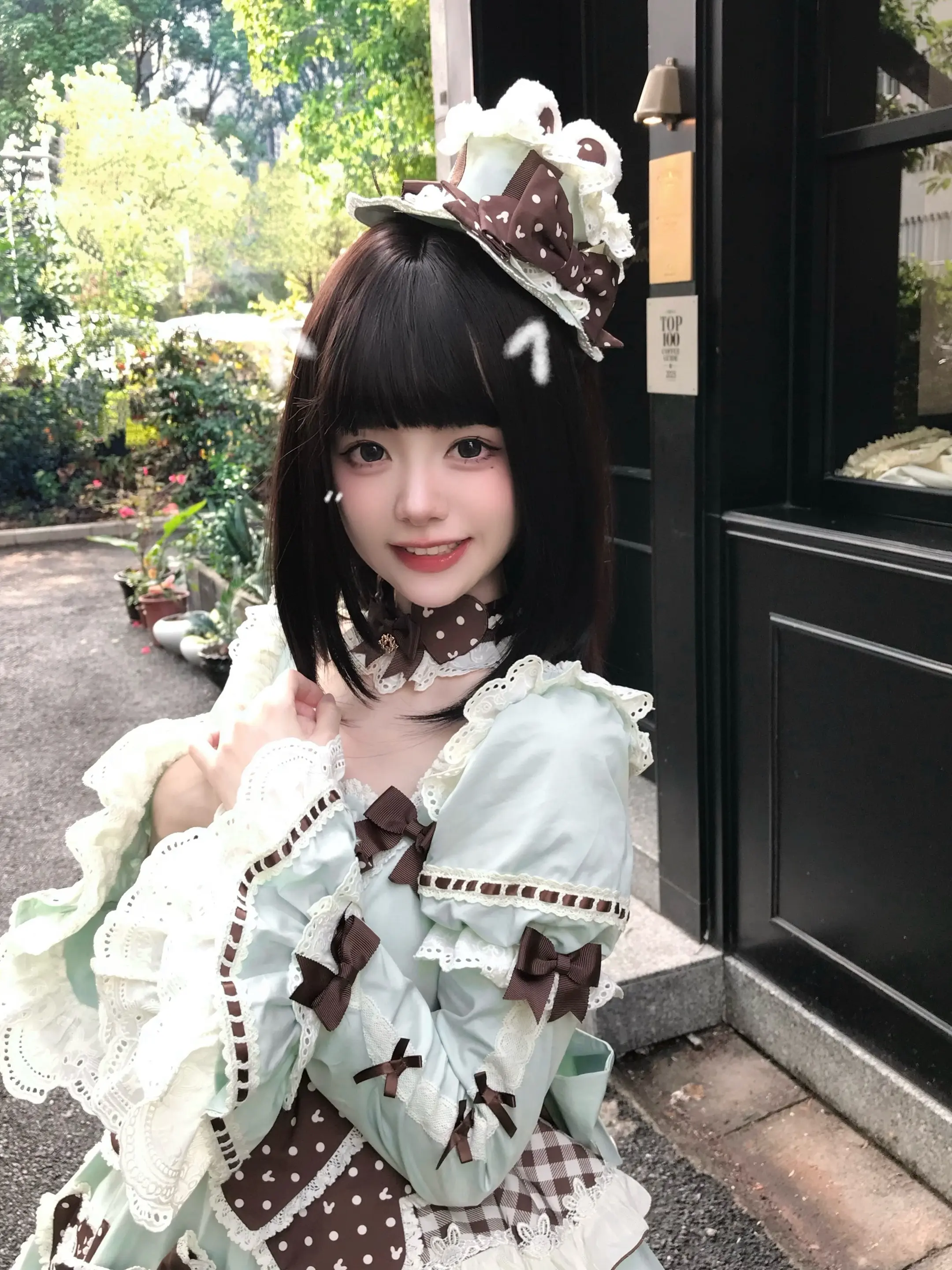 谁说我们短发穿lo不好看！！