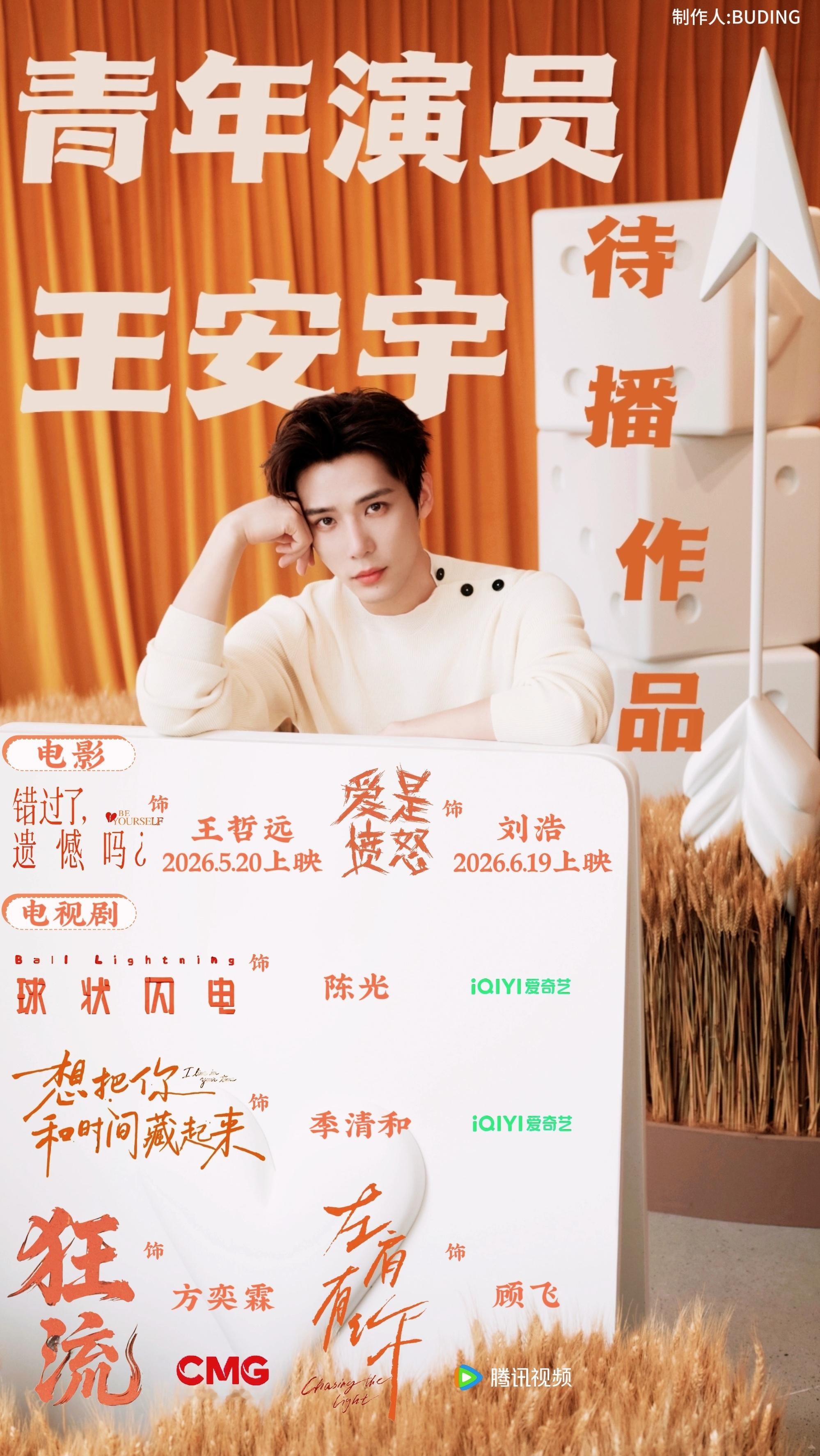 我婆婆和王安宇妈妈是同事好小众的词啊当然还是要多多关注演员王安宇本身吧～5.20