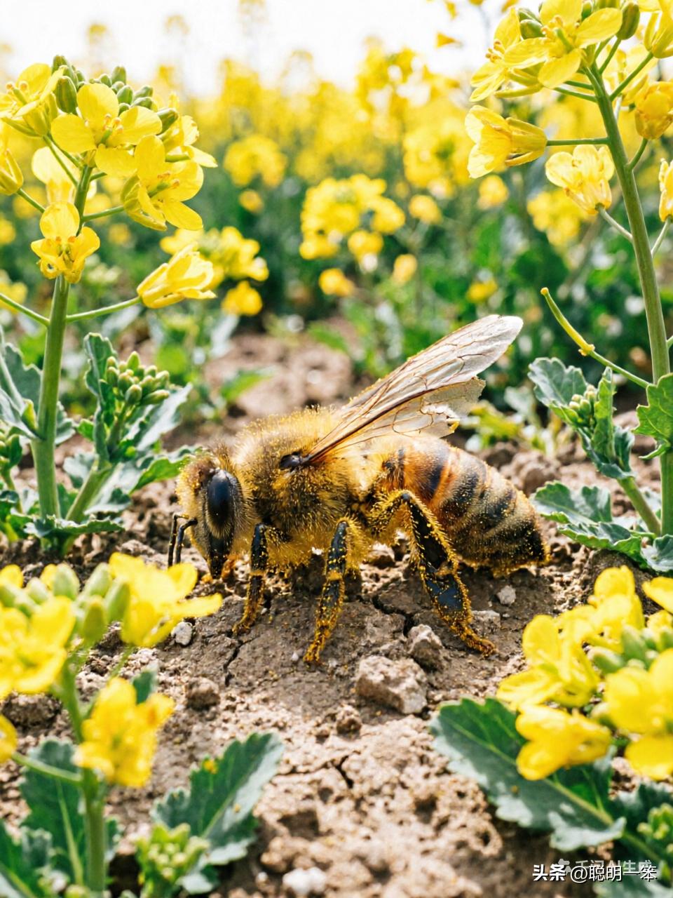 烧秸秆是错，毒死蜜蜂更是错！

不让烧秸秆，说是为了蓝天；
现在毒死蜜蜂，是为了
