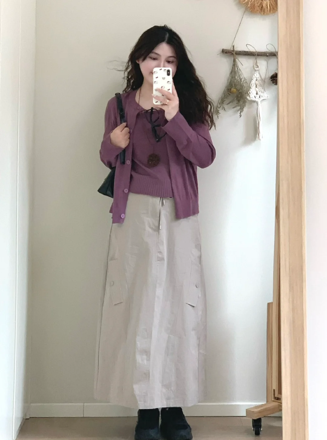 🍇微胖女生放心冲！针织套装和半裙都显瘦