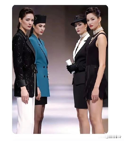 陈继红当年捧红的模特确实个个美若天仙。比如杜鹃，她那清冷高级的气质，独特的丹凤眼