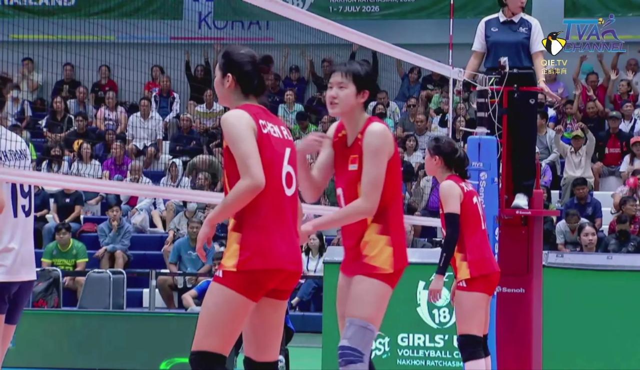 【U18女排亚锦赛】1/4决赛:中国——越南  实时战况:

        7