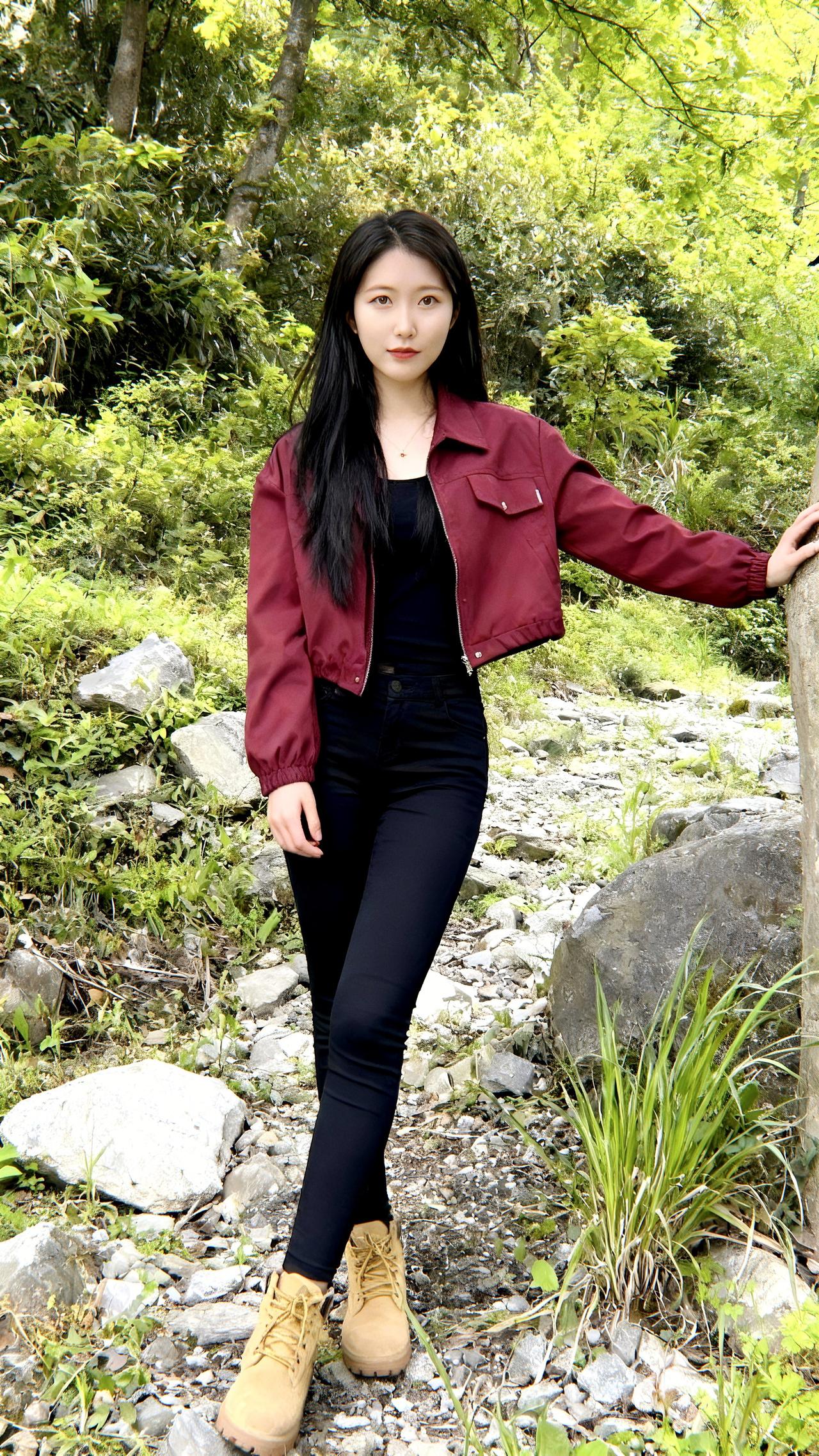 冬天的第一张爬山照