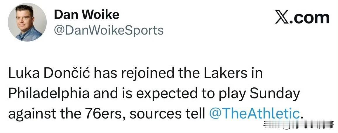 东契奇真的飞来了！！！东契奇抵达费城，预计出战和76人的比赛！

太疯狂了吧，东