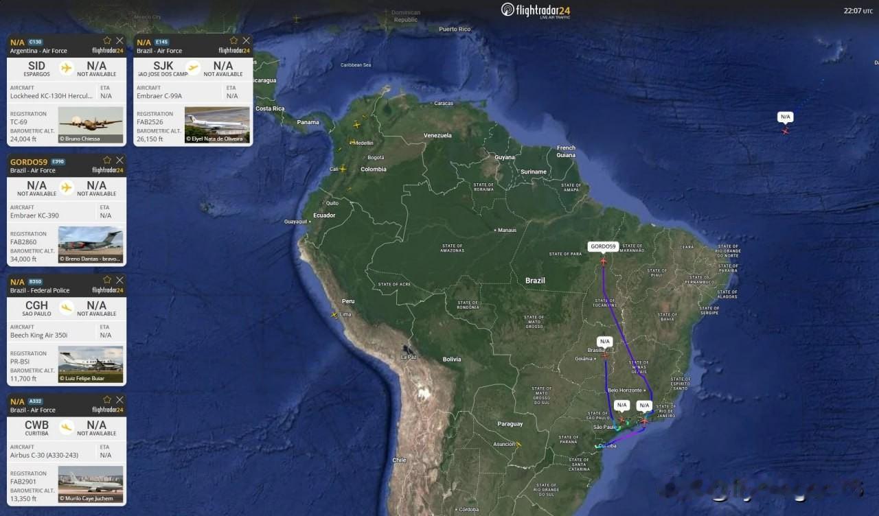 🇧🇷🇻🇪 巴西在安全局势恶化之际向委内瑞拉边境部署​​军用运输机

11