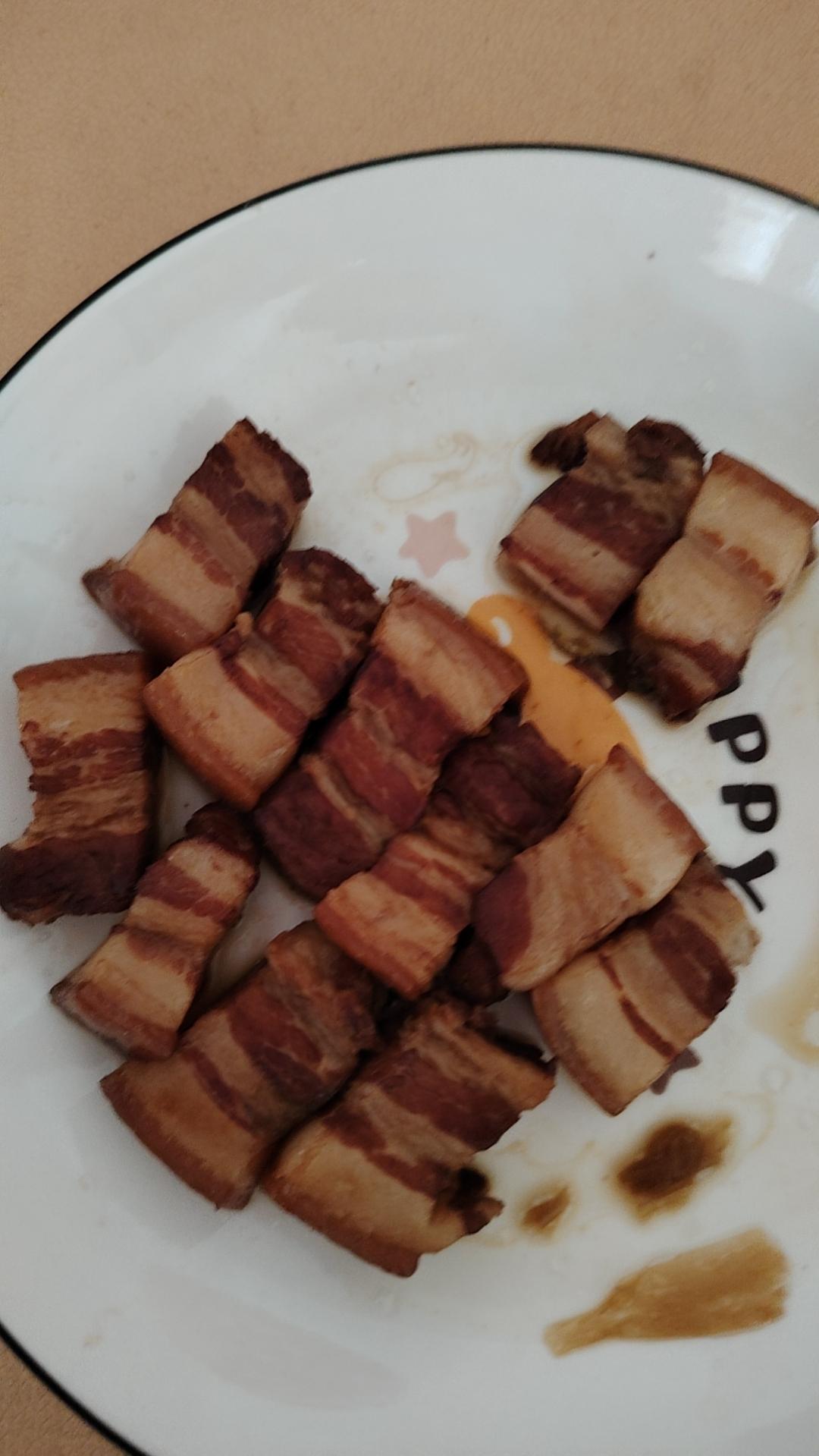 记录我的12月美食之旅，12月10日，晚饭吃红烧五花肉，冬天非常适合吃红烧五花肉