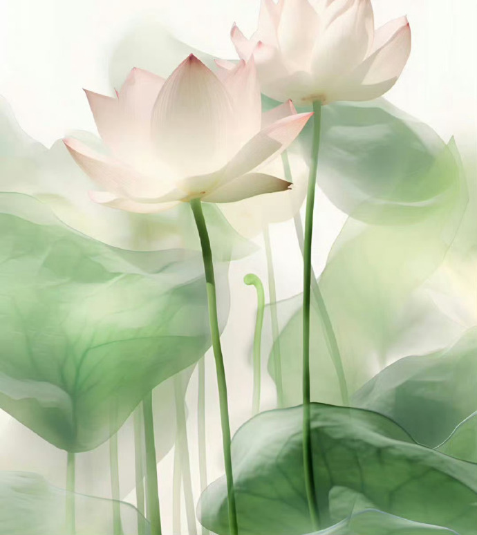 “晓开一朵烟波上，似画真妇出浴时。” ​​​
