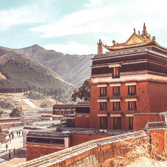 甘肃·甘南拉卜楞寺，荡涤心灵的人间净土。 ​ ​​​