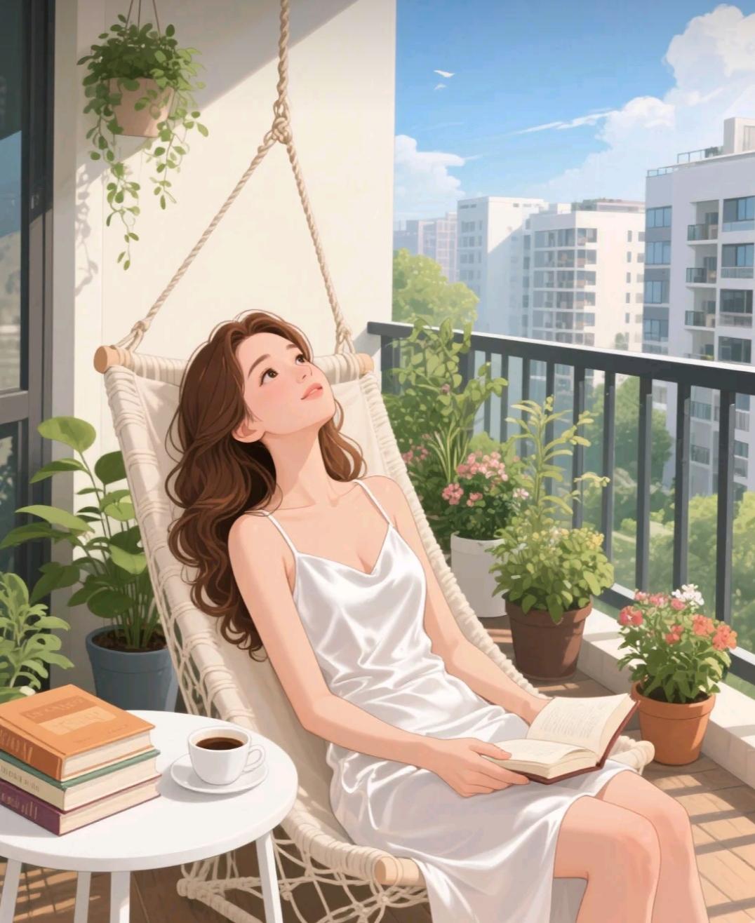 我的解压方式：
不吵不闹，不打扰谁，
安静待着，听歌发呆，
不用迎合，不用解释。