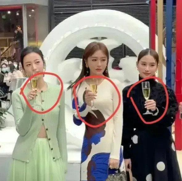 顶级富婆原来是这样的拿酒杯的啊，可以防止手的温度影响酒的口感  