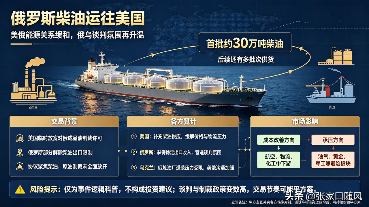 欧洲集体反对的美俄柴油协议，还是没拦住正式实施。俄罗斯油轮将要启航，向美国运输柴
