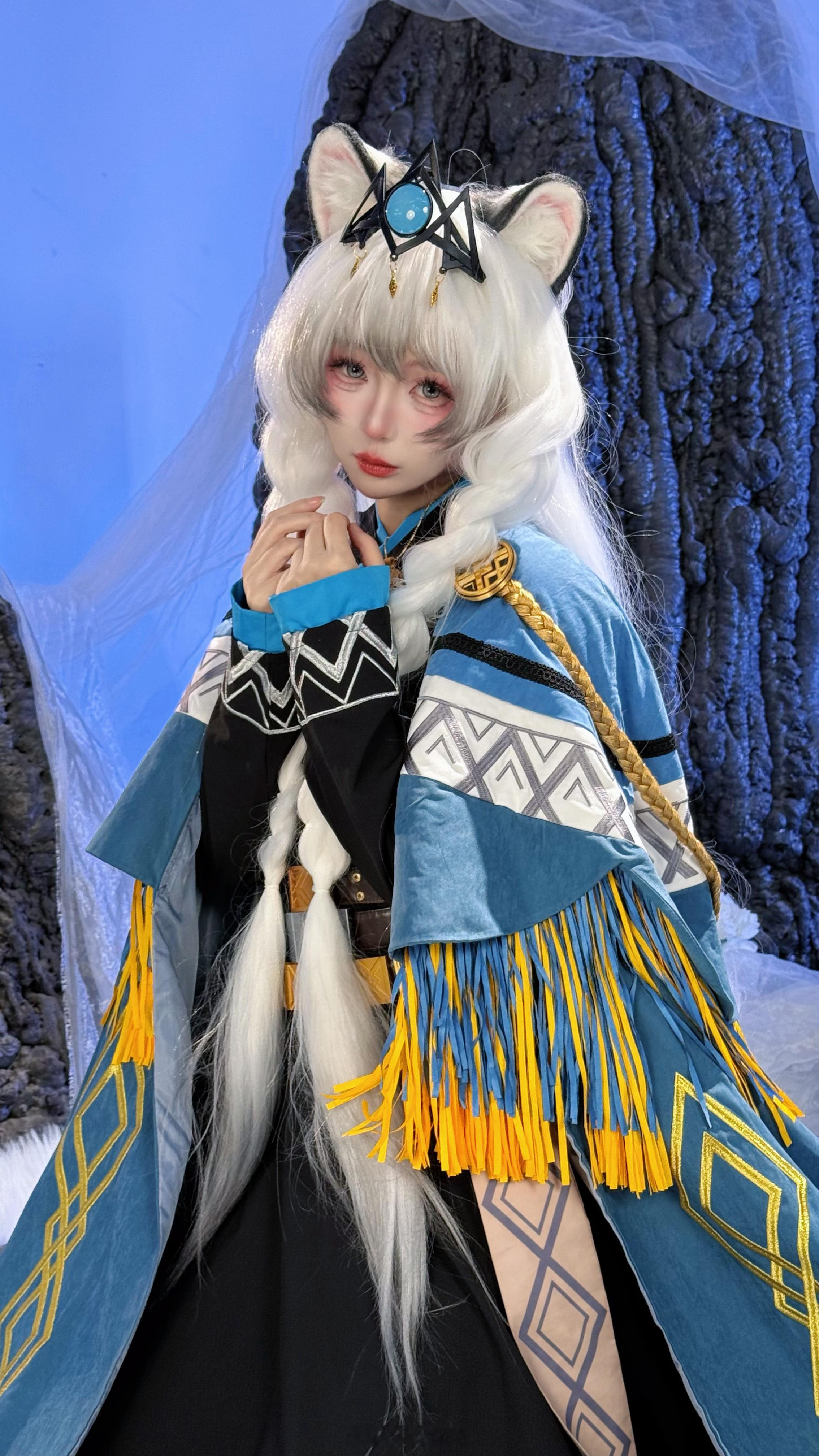 ❄️【耶拉冈德在上，喀兰的圣女大人—初雪】❄️圣聆初雪：钱Kane制衣感谢：拍摄