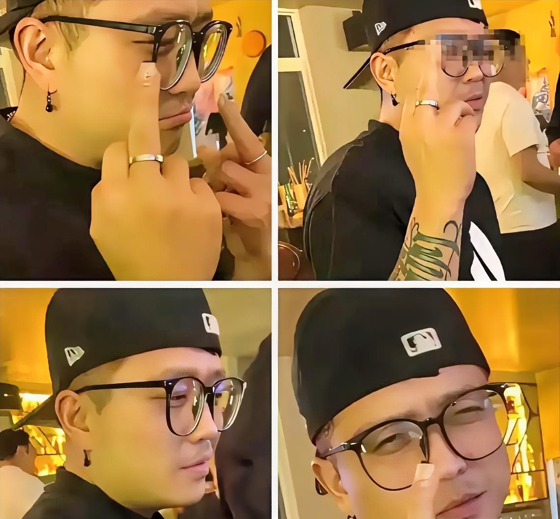 前两天刷到宋喆在烟台酒局被人拍到，
我愣了好一会儿才认出来。

黑短袖、反戴棒球