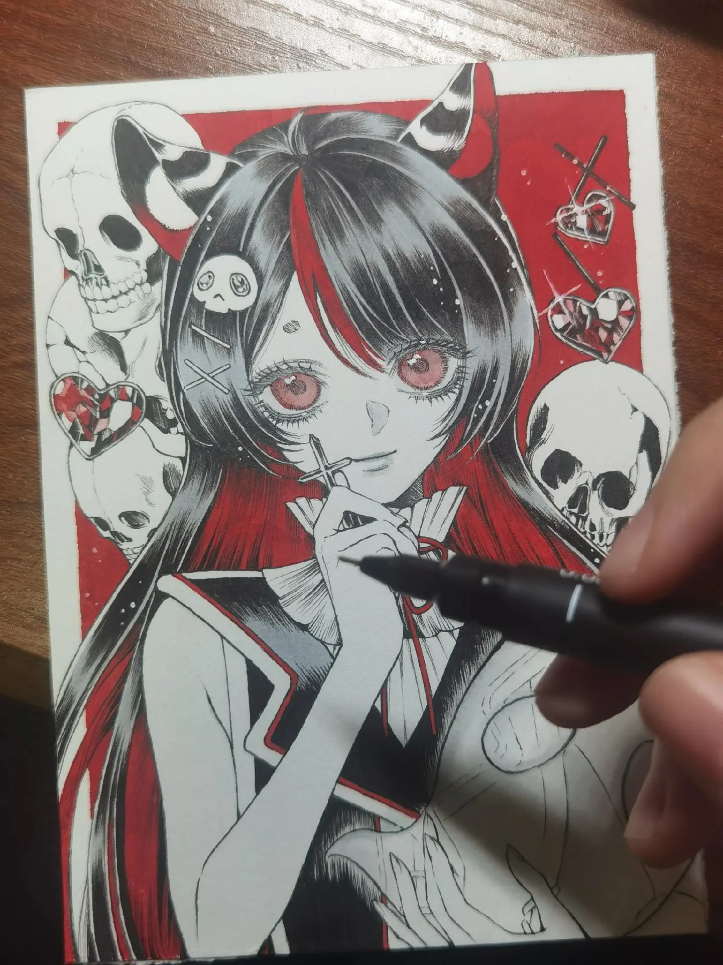 稿件展示 手绘 画画 绘画🎨 纸绘