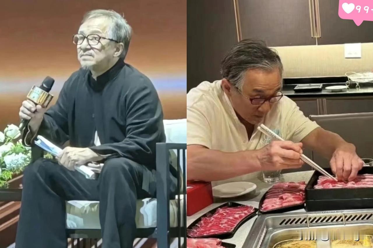 71岁成龙还在片场拼
哪里是缺钱
分明是怕独处的冷清！成龙自曝，和儿子一年难通一