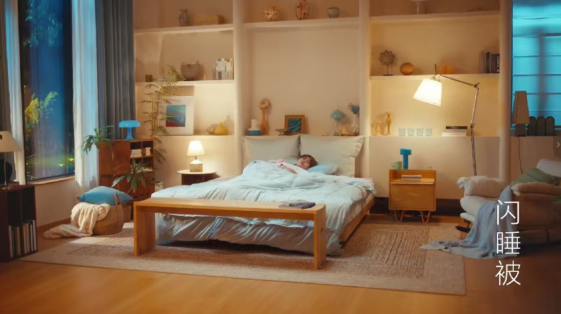 王濛和水星一起解锁睡眠密码水星睡眠密码系列 当国民冠军回到卧室，冠军标准并没有下