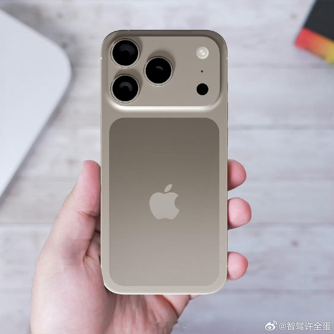 iPhone17Pro原型机曝光看出来了，外形这块儿也没有多大改变。一年一年又一