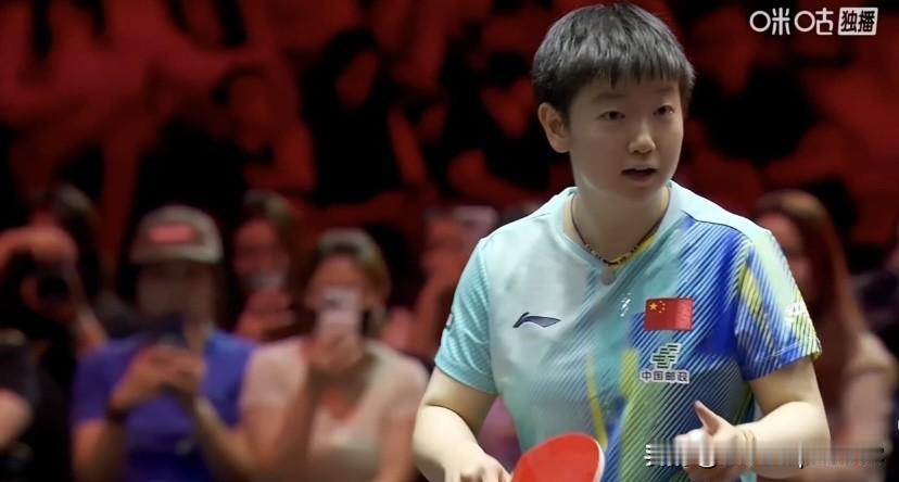 赢球又赢心说的就是孙颖莎，她主动提示萨马拉申请鹰眼挑战，在自己身上拿回了一分。