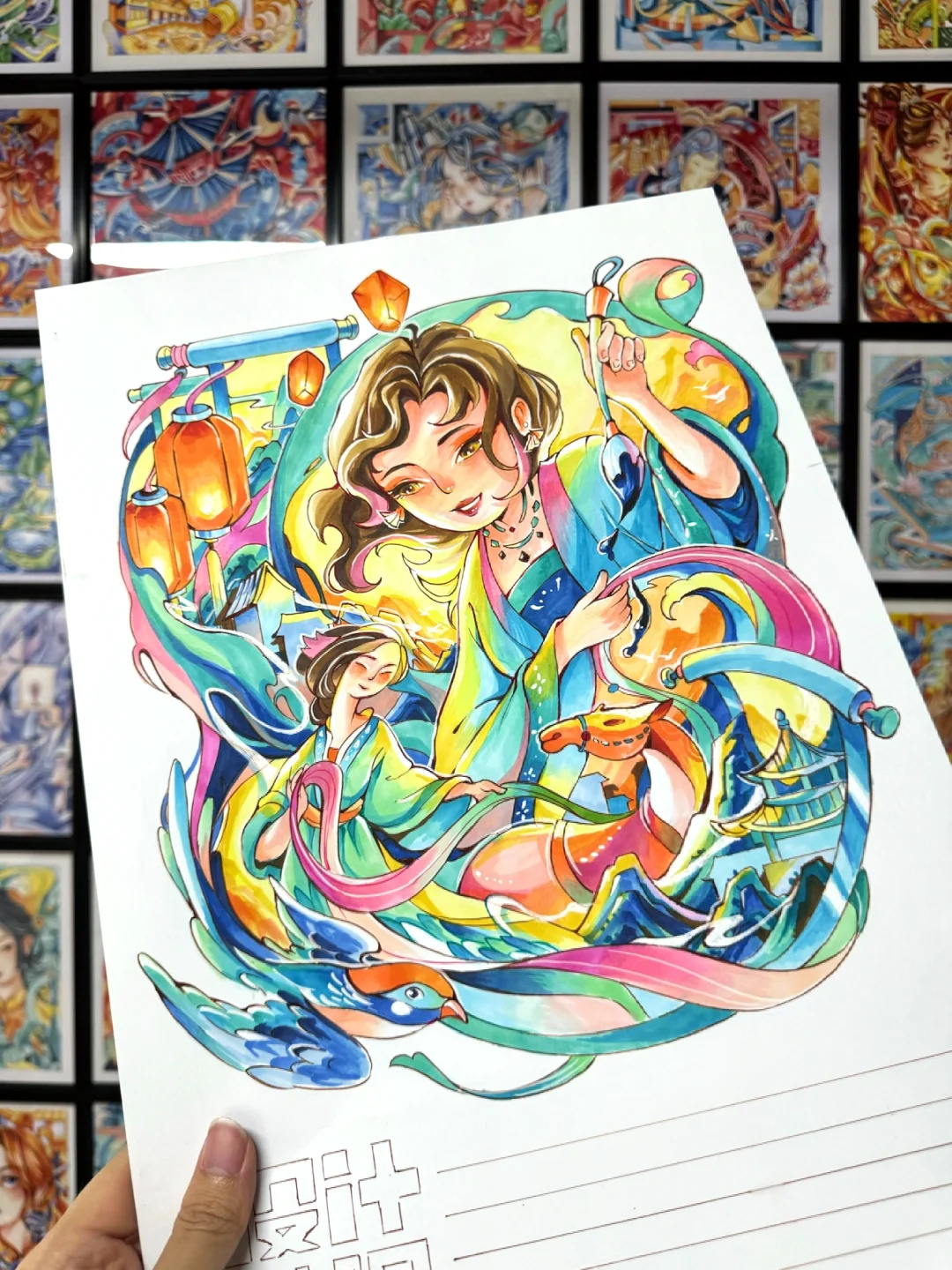 一眼心动❗️视觉传达海报这样画能打多少分❗️