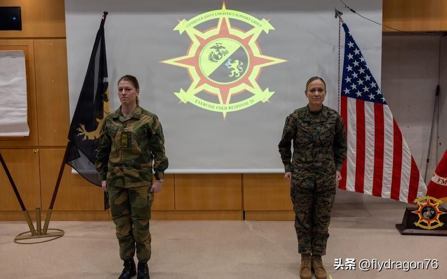 🇺🇸🇳🇴 美国海军陆战队准将首次接管驻挪威联合后勤司令部

2月27日，