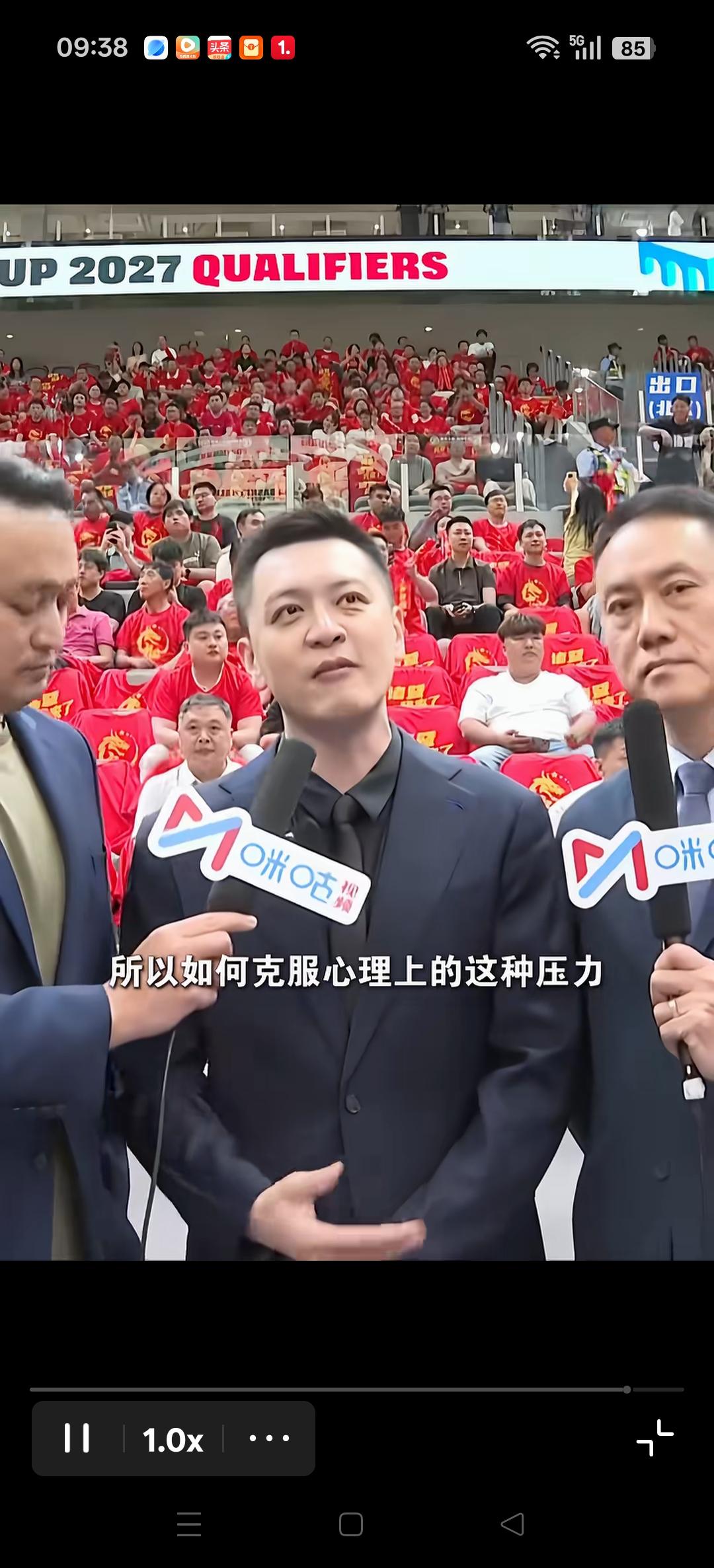 杨鸣评论中国男篮主场2分险胜黎巴嫩！
世预赛中国男篮主场还没有赢球，如何克服主场
