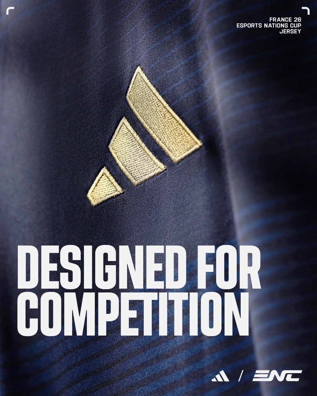 电竞世界杯ENC和adidas推出的国家队T恤战袍不知道款式可以定制还是都按这个