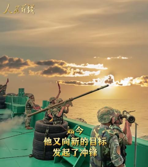 红缨-6B便导小组模拟航渡中对空抗击 ​​​
