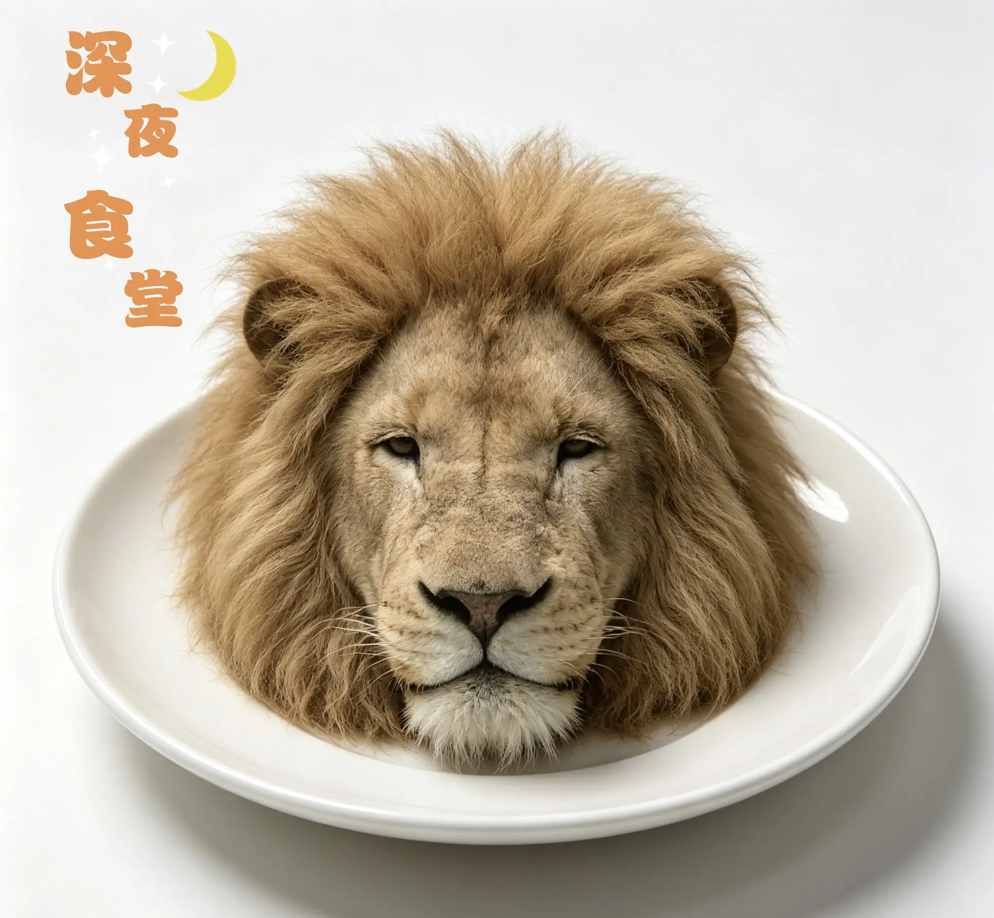 得得：新菜单，红烧狮子头。哦，原来系食我。