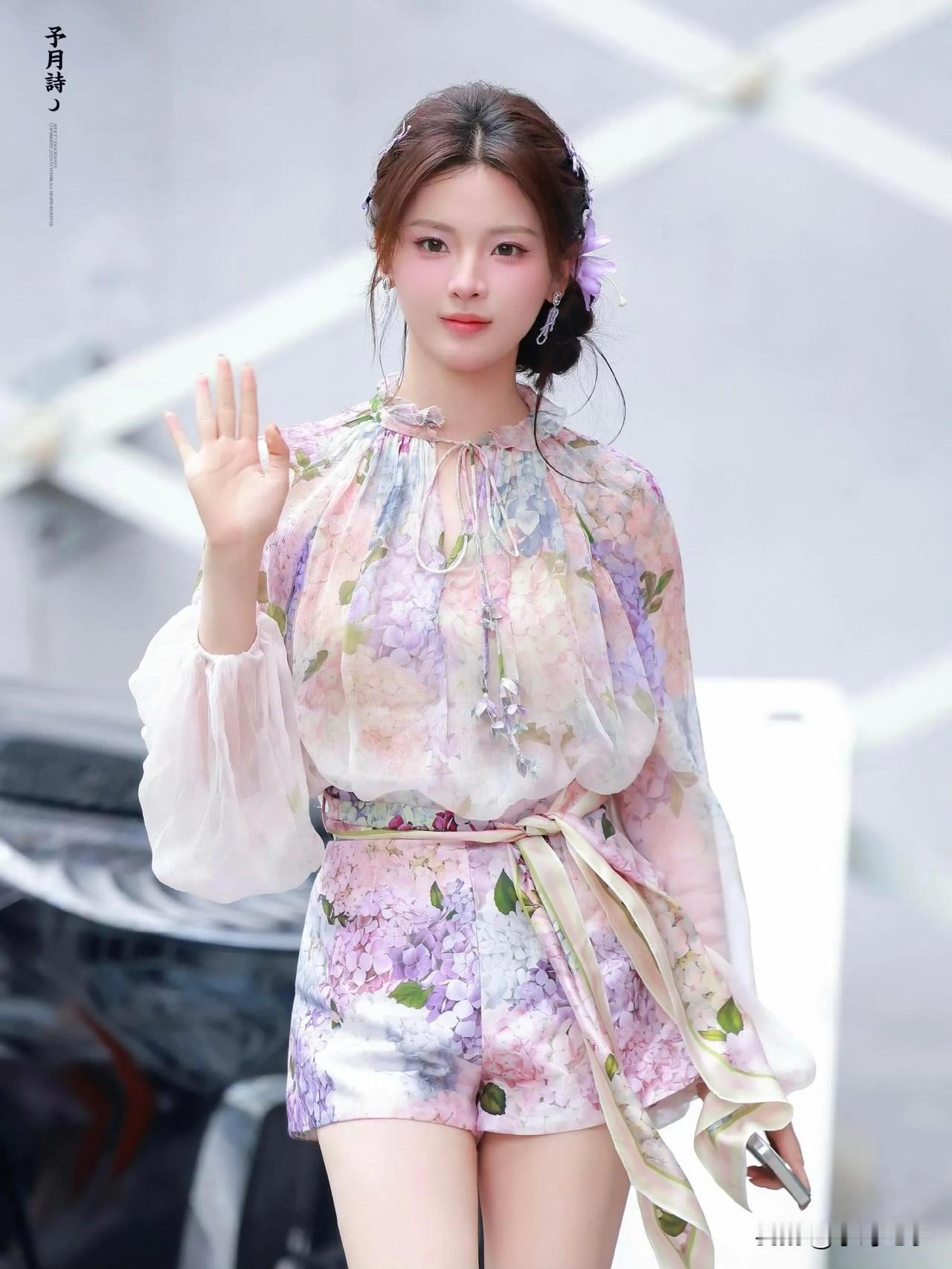 杨超越｜综艺的妆造已经卷到这种地步了吗…花仙子即视感