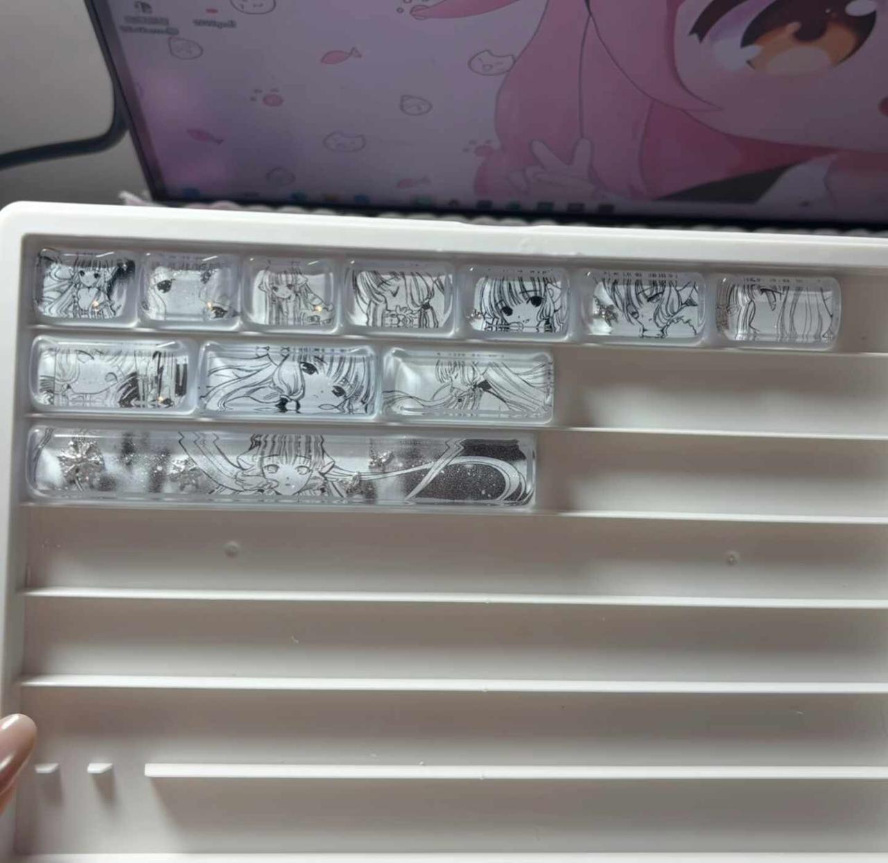 fys一组滴胶键帽
打包+u8
键帽 滴胶键帽 键盘 每天都要晒键盘 fys 小