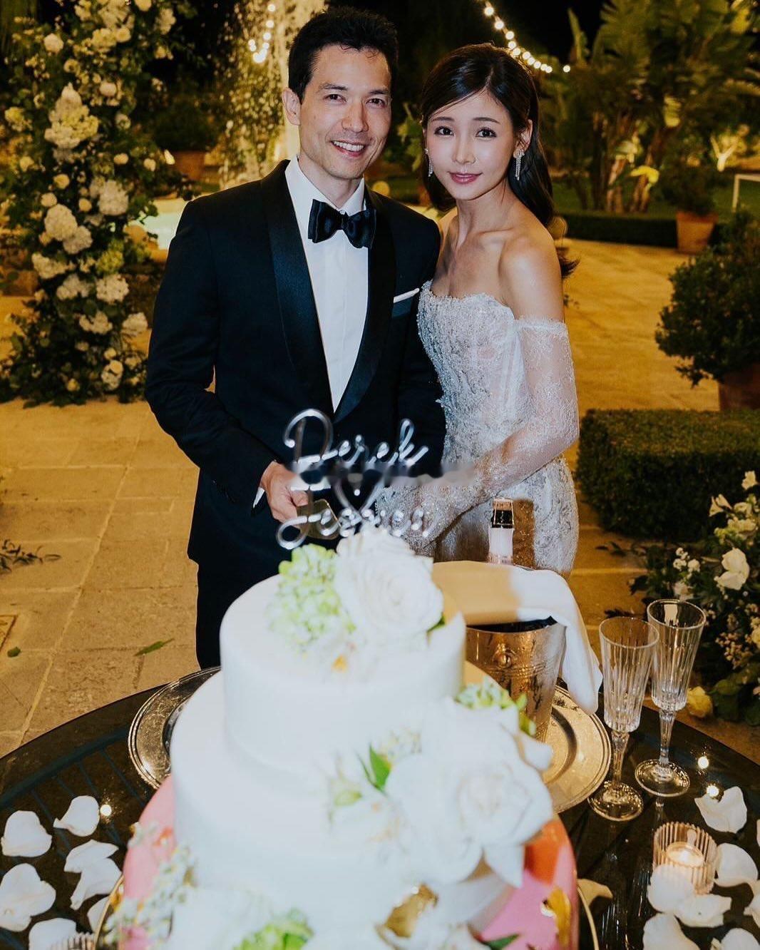 简淑儿麦大力婚礼照 ​​​