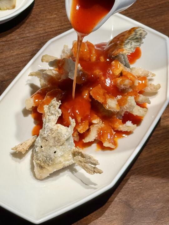 苏州极品。。。最真实松鼠桂鱼！！！