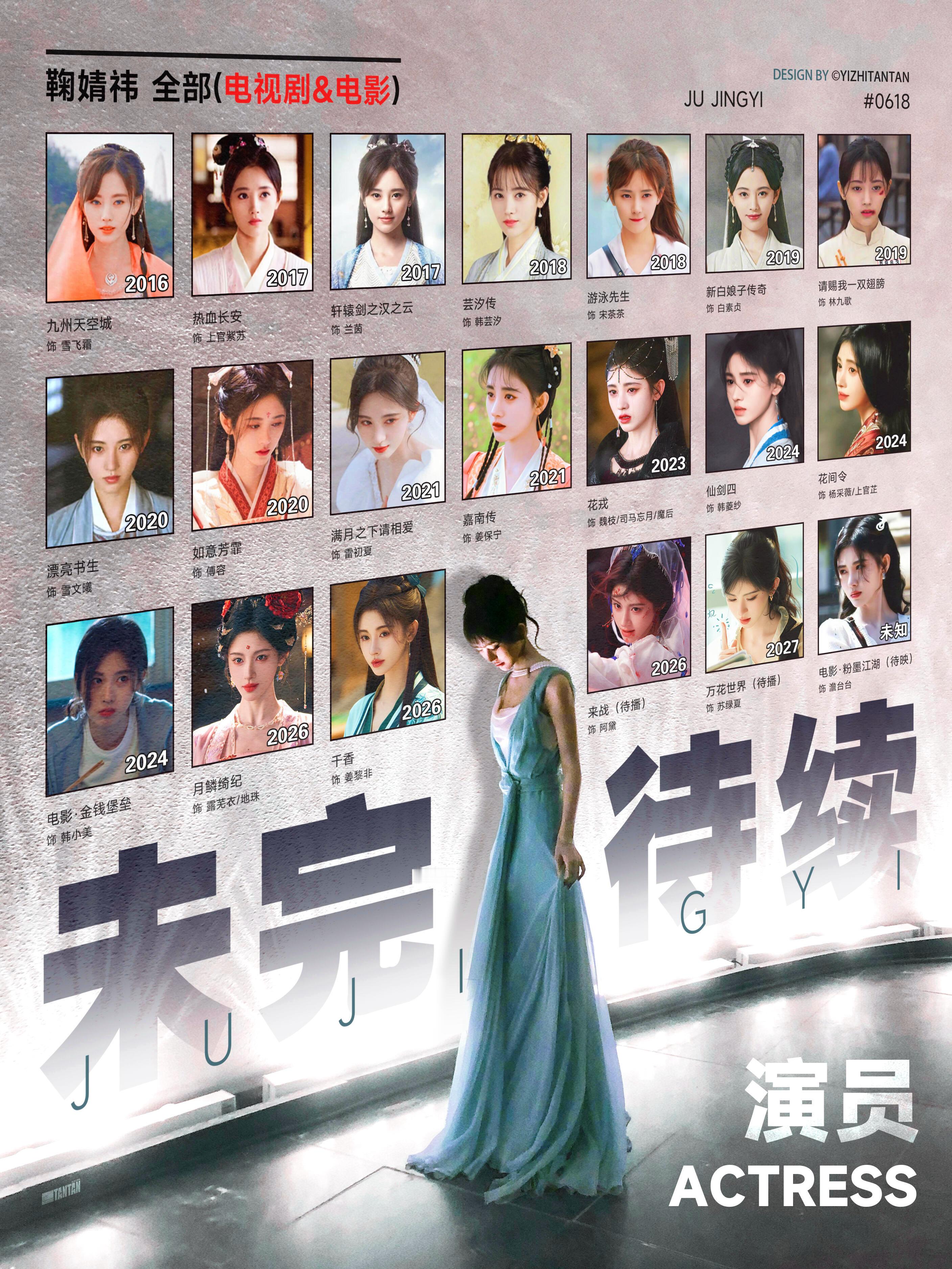 鞠婧祎已播剧汇总，你看过哪几部？ ​​​