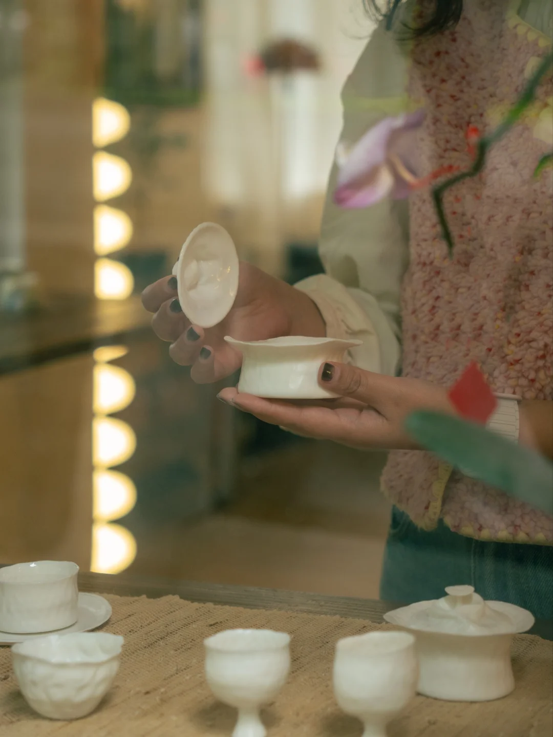 门店日常｜被客人的随拍美到了✨