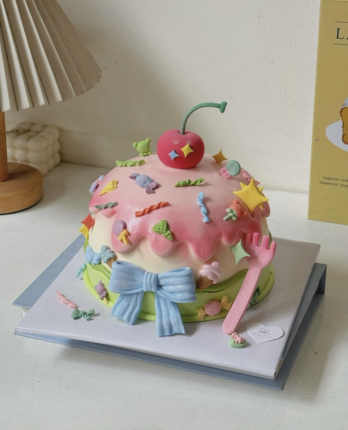 ❤️💖💙💚💛 多巴胺蛋糕 