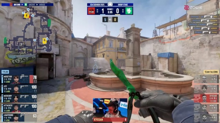 #Jee大狙状态？m0NESY&京介各轰四杀 天禄首图小镇不敌猎鹰