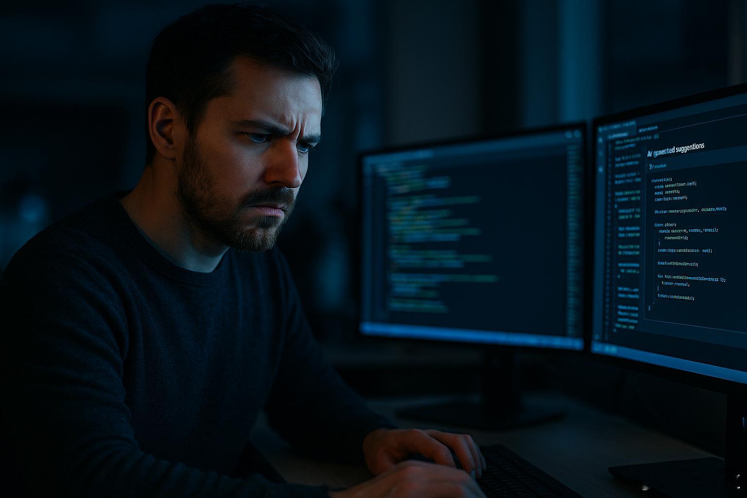 AI编程我信不过AI写代码我可不敢上线AI编程工具虽快，但其实没什么用？开发者给