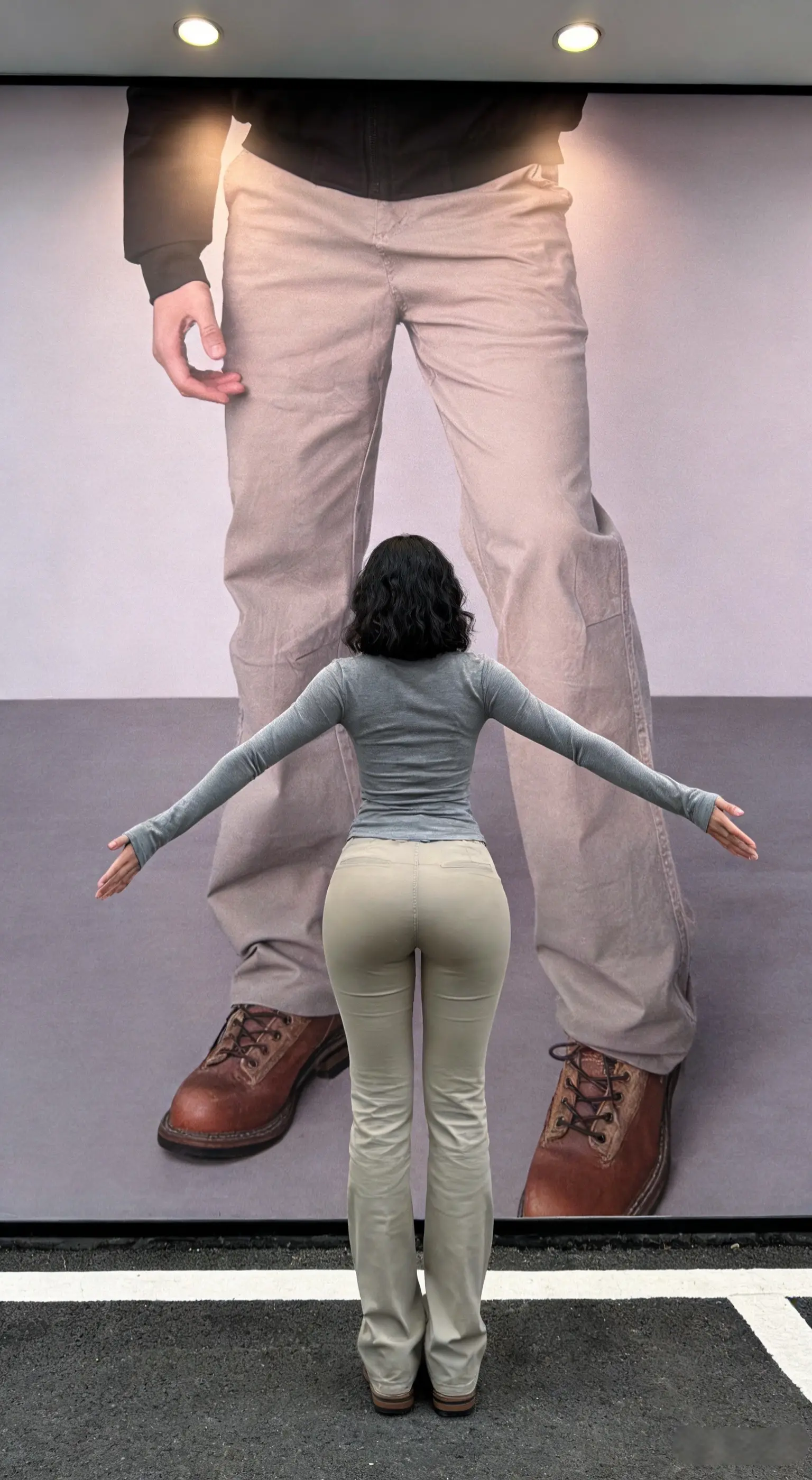 通勤休闲裤2代四季美式休闲水洗做旧工装百搭长裤