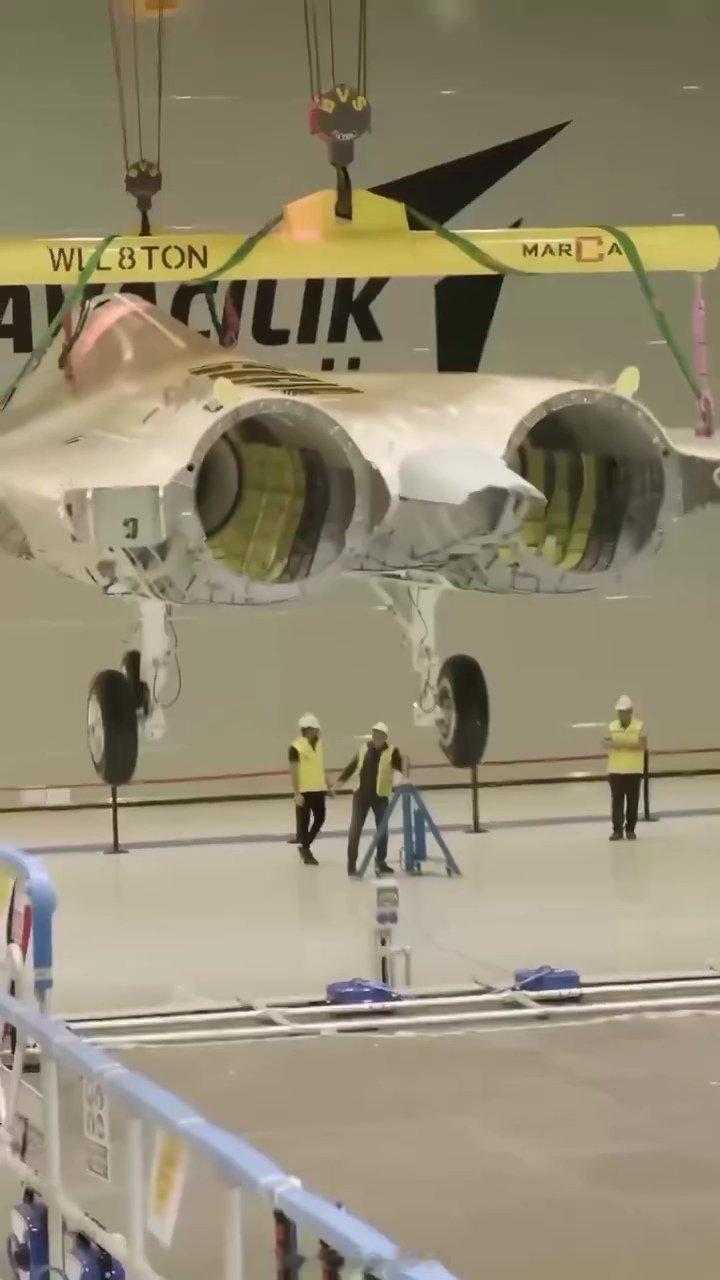 🇹🇷新公开的KAAN原型机组装过程记录 ​​​