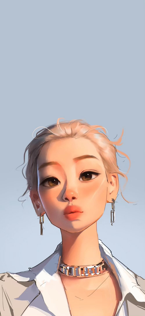 加拿大插画师Sam Yang笔下的女孩盛夏壁纸大放送动漫仲夏狂欢季艺术达人