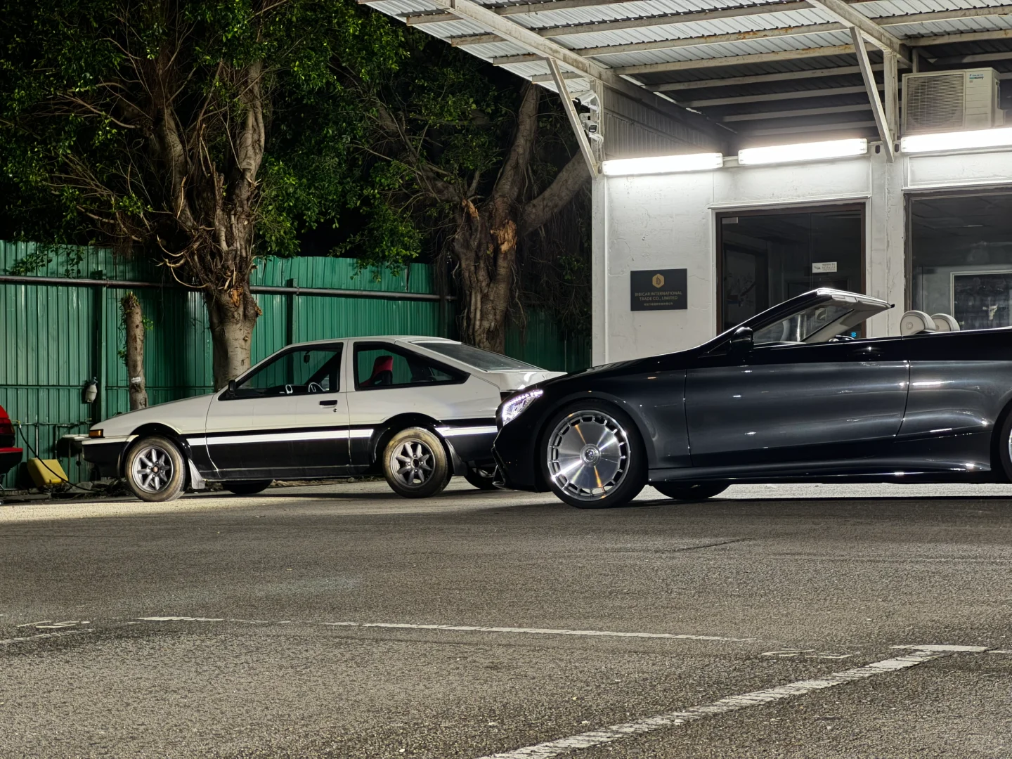 拓海的86能不能追上这台奔驰