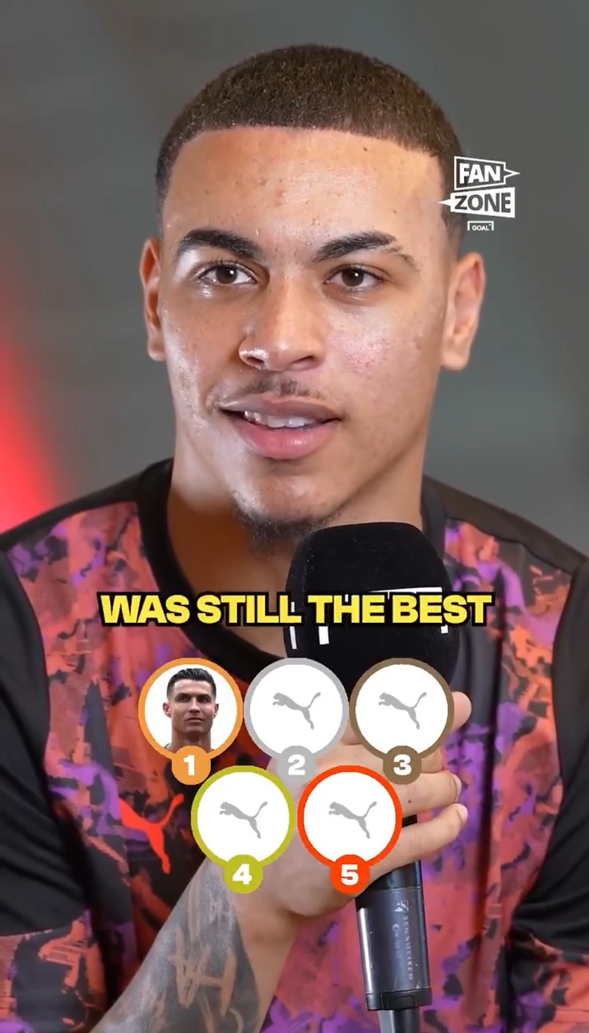 维拉中场摩根罗杰斯：C罗是最好的✅C罗