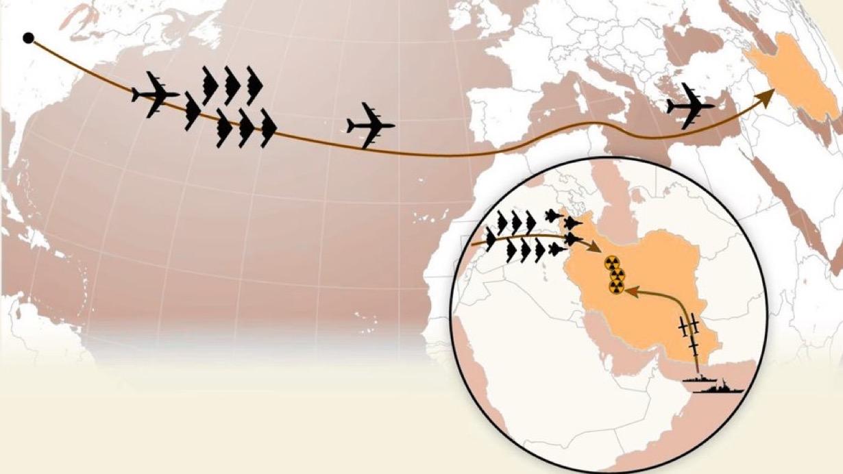 航班跟踪数据显示，随着与伊朗的紧张局势加剧，美国重型空运和特种作战飞机的重新部署