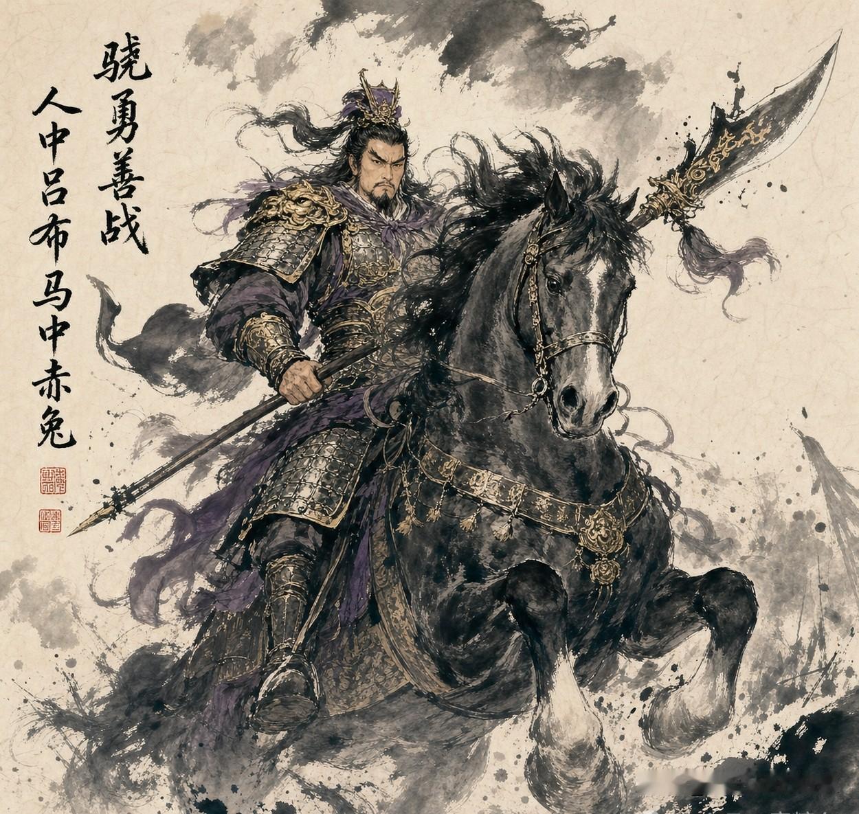 吕布战马超