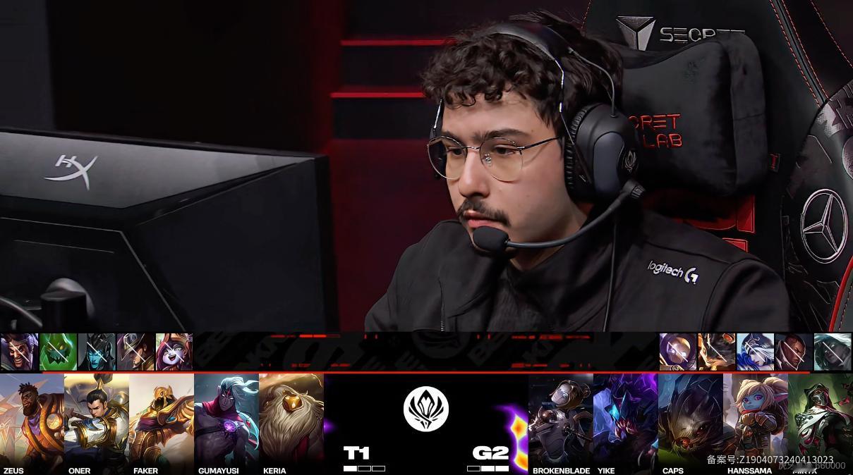 G2 vs T1 2＞1 G2＞T1很合理！整活还得是G2，这大嘴多久没看到了！