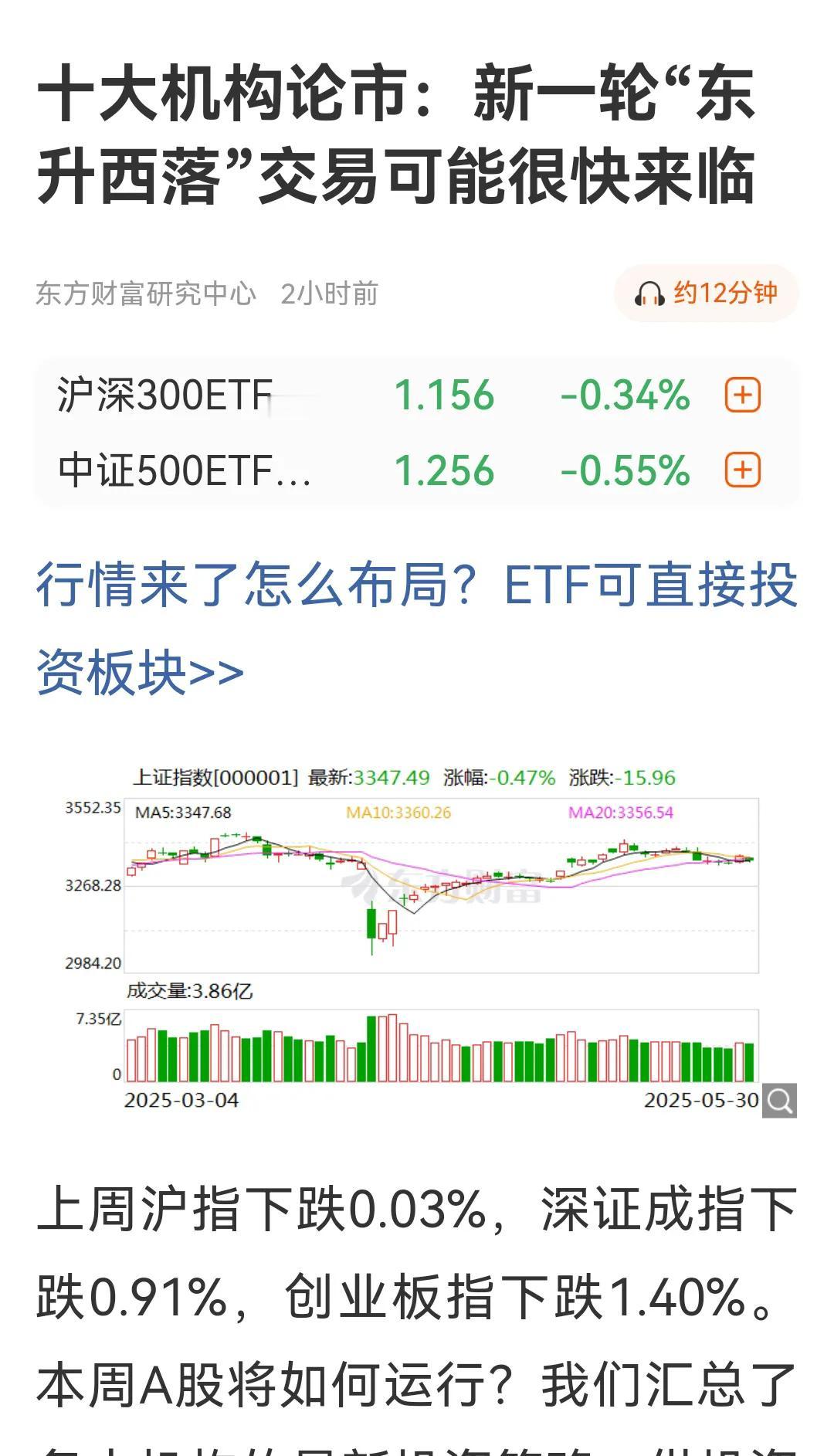 今年在A股市场听得最多就是“东升西落”，“保护中小投资者”，“长期资金入市”这些