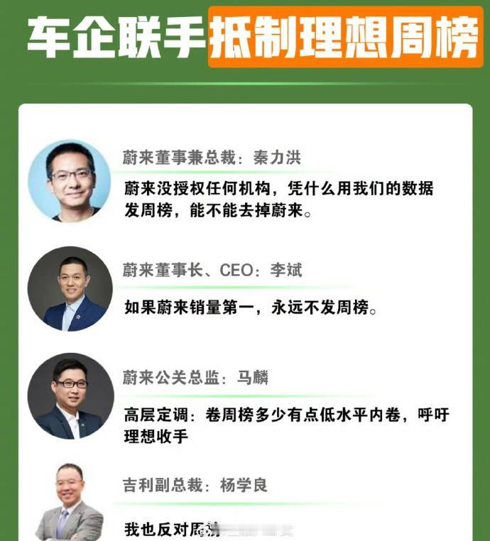 车企联手抵制也没用，理想周榜该发还是发[吃瓜群众]